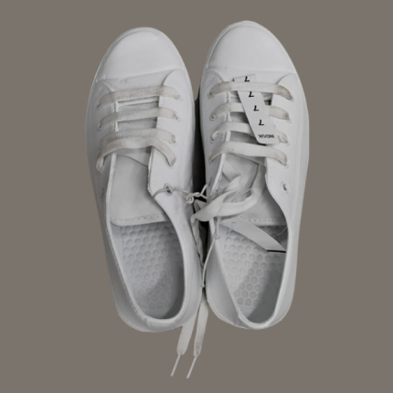 White low top sneakers canvas | Edubizzi